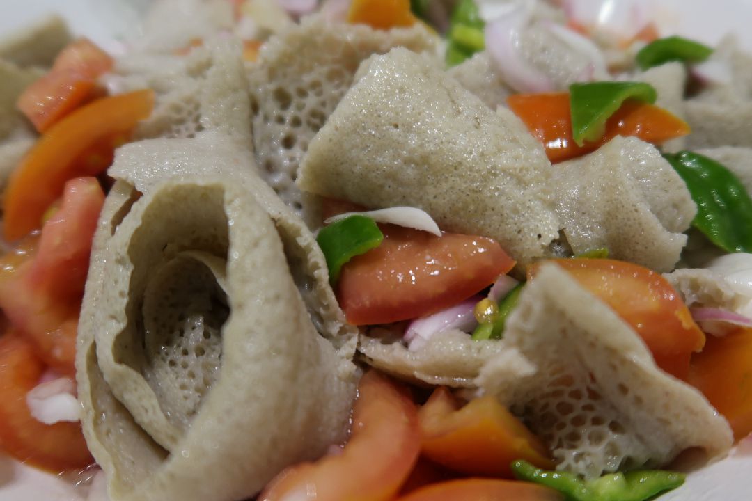 Injera Salad