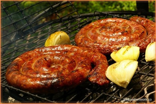 Boerewors Sausage.whileinafrica