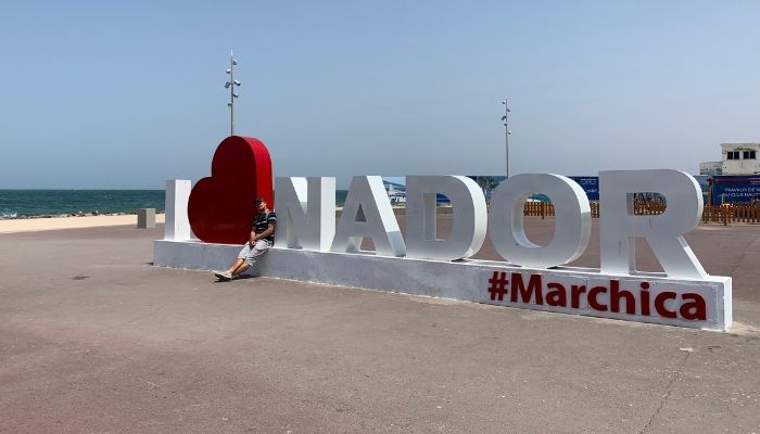 I love Nador sign