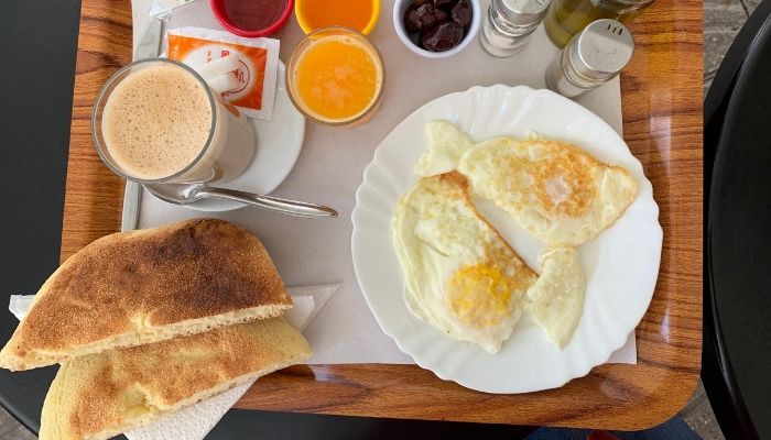 Moroccan breakfast