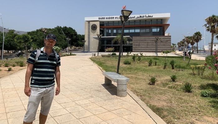 Nador Ville Train Station.whileinafrica