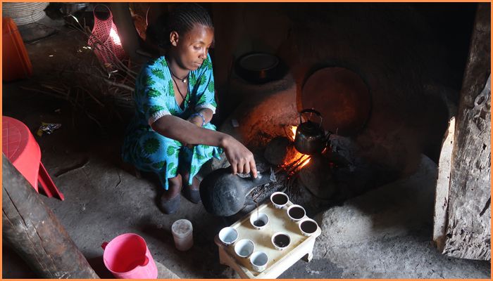 Experience a local coffee ceremony