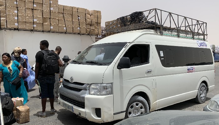 Van to either Nouadhibou or Nouakchott. Crossing Borders Dakhla to Mauritania. While In Africa