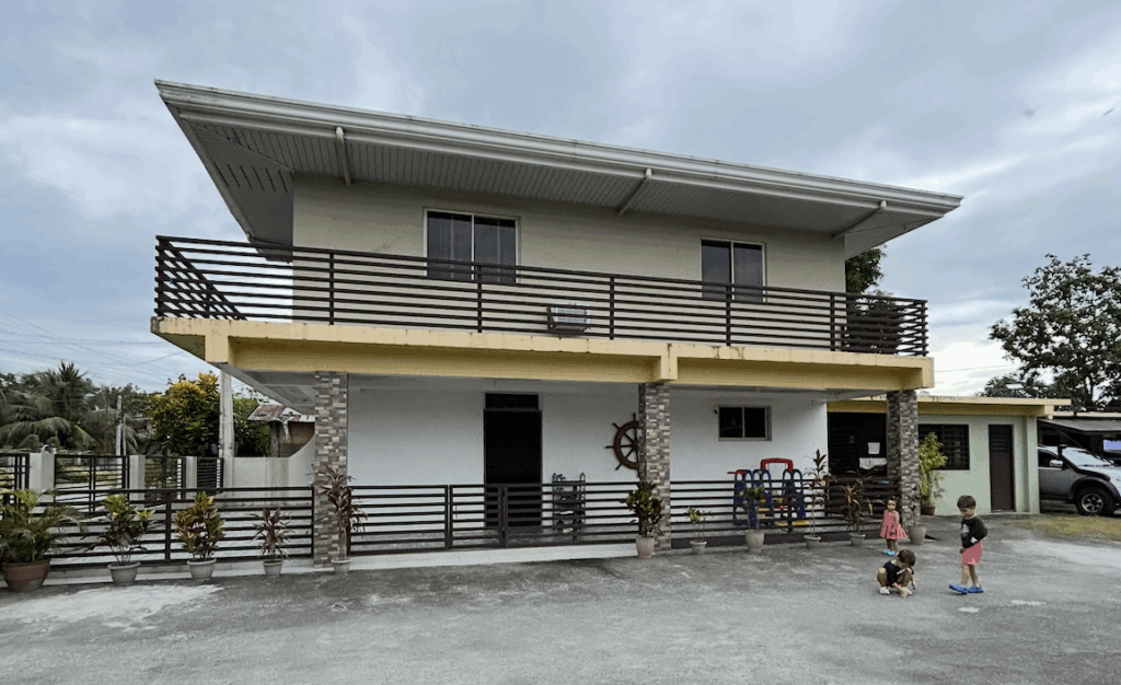 Our kids adjusting to provincial life.